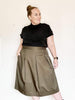 THE ASSEMBLY LINE • Three Pleat Skirt Sewing Pattern (XL - 3XL)