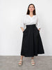 The Assembly Line Elastic waist Maxi Skirt Sewing Pattern
