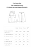 The Assembly Line Elastic Waist Skirt Mini Girls Sewing Pattern