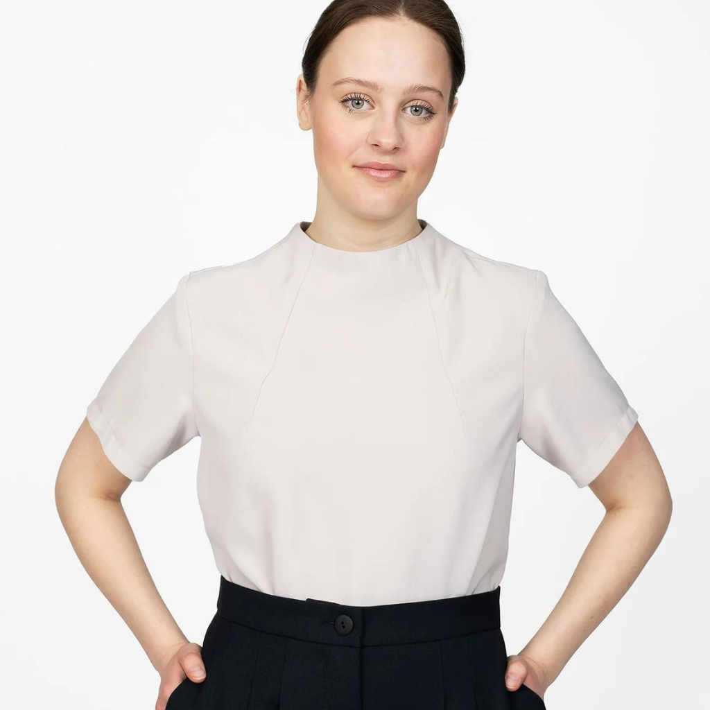 The Assembly Line Funnel Neck Top Sewing Pattern