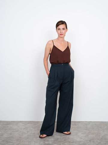 THE ASSEMBLY LINE • High Waisted Trousers Sewing Pattern (XL - 3XL