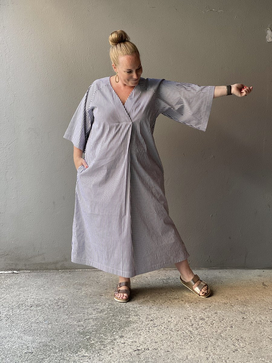 The ASSEMBLY LINE • Kaftan Dress Sewing Pattern (XS