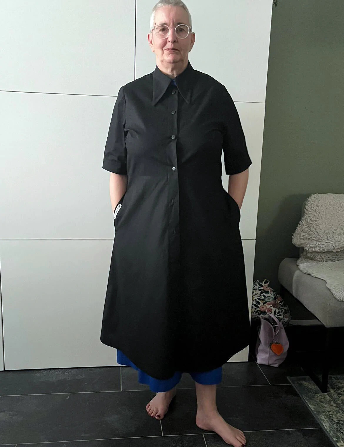 the assembly line shirt dress Pattern Review: The Assembly Line Box Pleat Dress