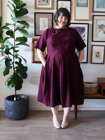 The Assembly Line Tulip Dress Sewing Pattern XL to 3XL