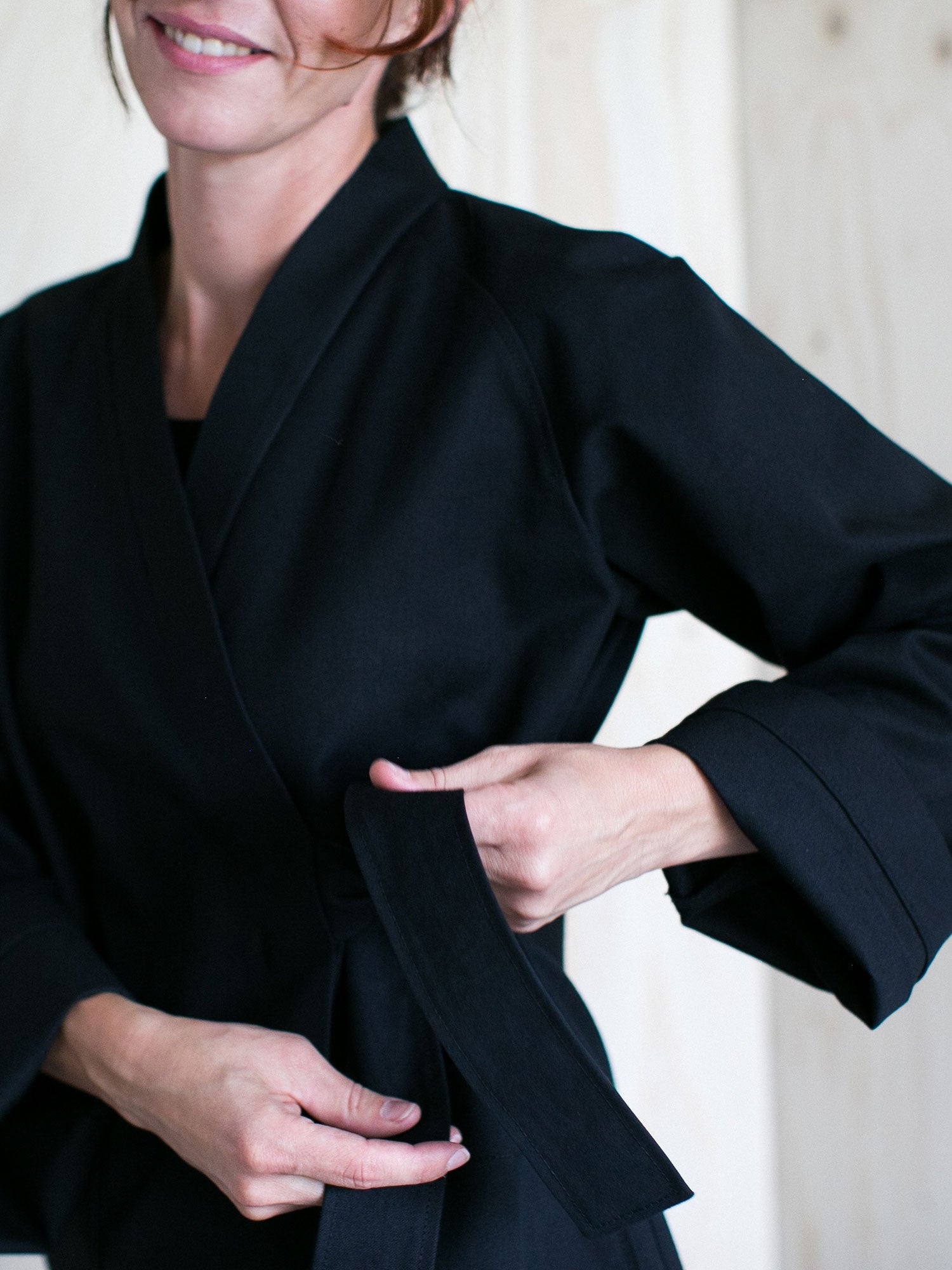 Assembly Line Jacket Pattern THE ASSEMBLY LINE • Wrap Jacket Sewing Pattern (XL - 3XL) – The Draper ...